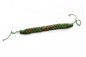 MhaniGingi Green and Light Brown Bracelet